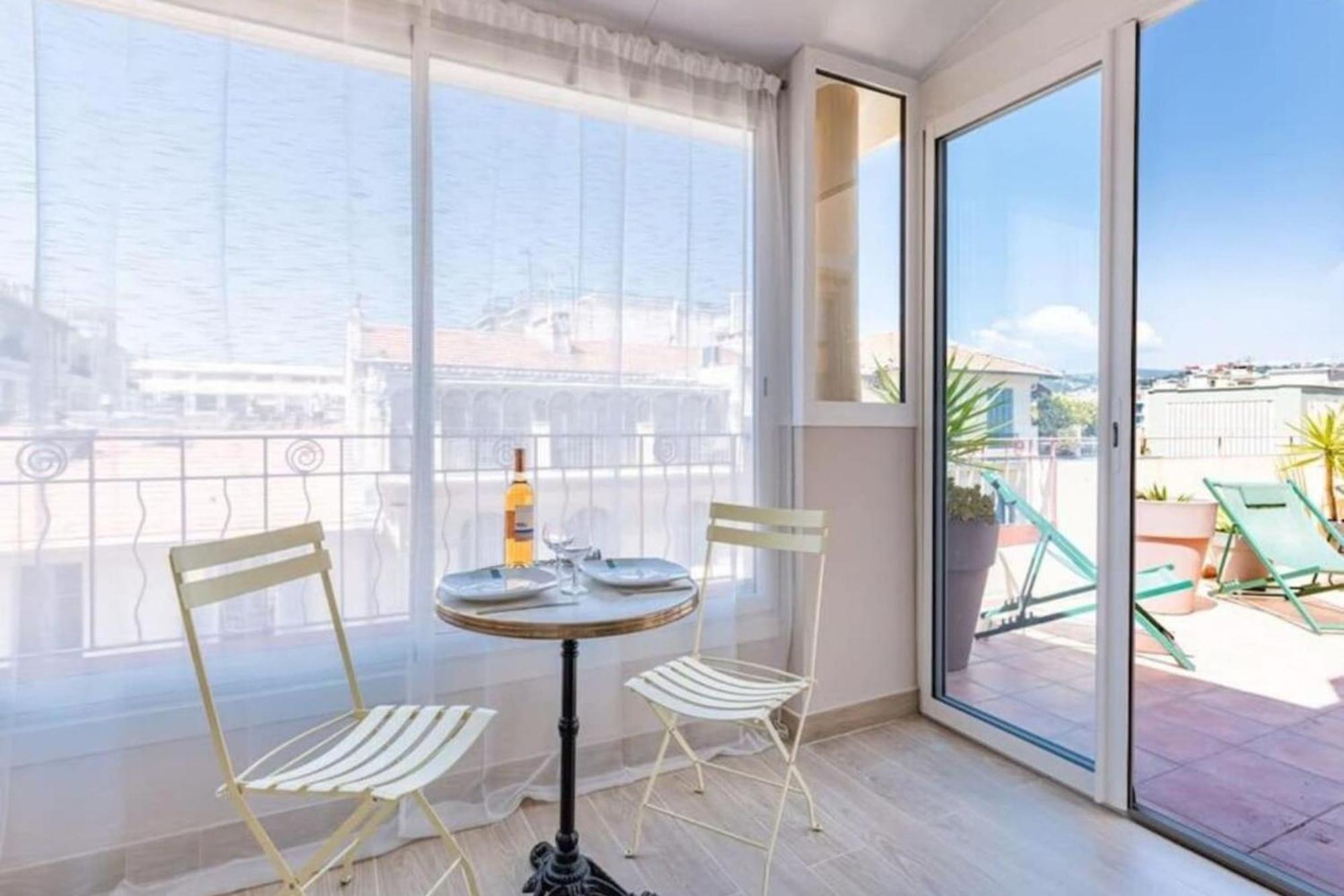 Lamartine - Studio W Terrace And Ac Very Central Nice Exteriör bild