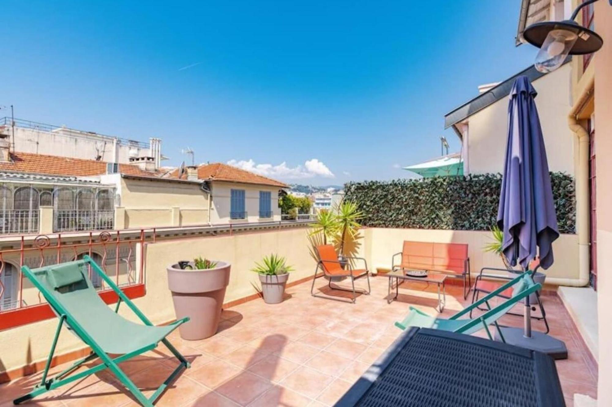 Lamartine - Studio W Terrace And Ac Very Central Nice Exteriör bild